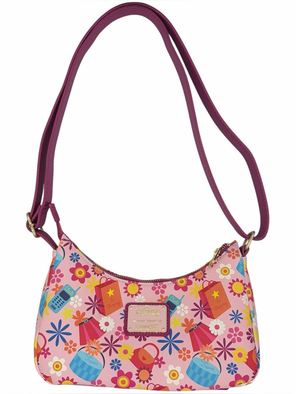 Lizzie McGuire Loungefly Floral Shoulder Crossbody Bag Purse Y2K Nostalgia